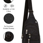 Ayarlanabilir Askılı Çapraz Omuz Çanta Bodybag - Görsel 2