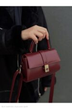 Kadın Mıknatıs Kilit Mini Omuz Çanta - Görsel 2